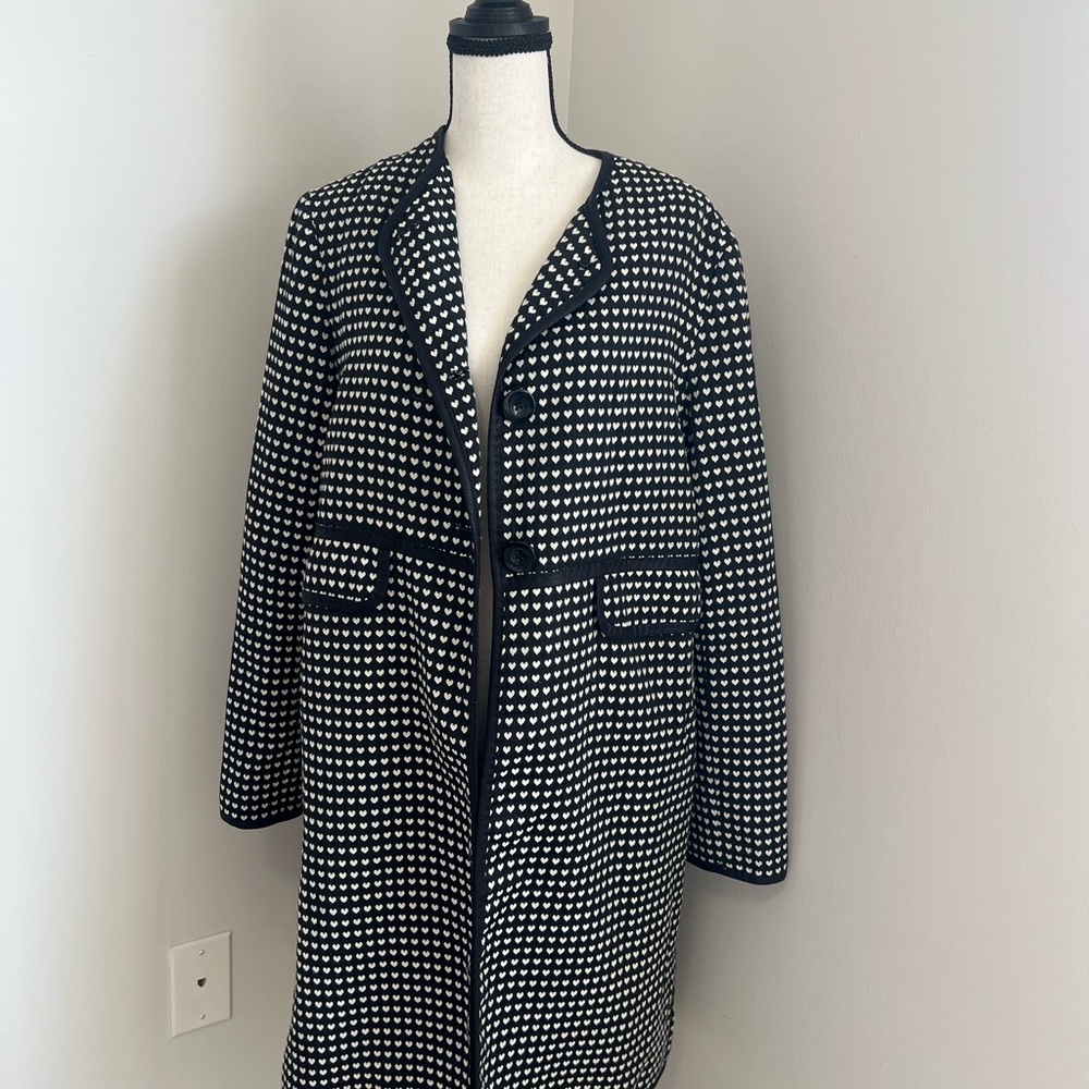 Max Studio heart coat